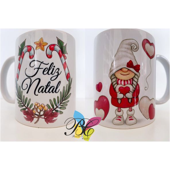 Caneca Natal (várias opções)