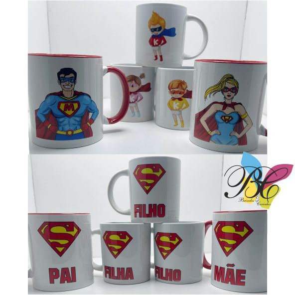 Canecas super família