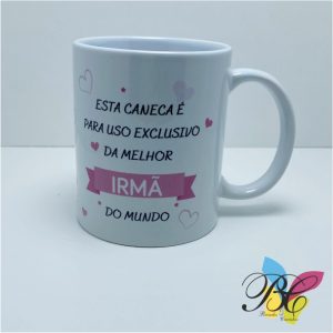 Caneca exclusiva irmã