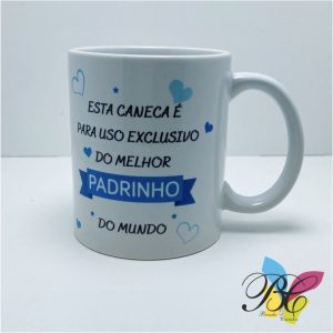 Caneca exclusiva padrinho