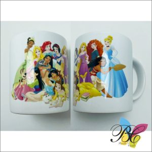 Caneca criança Princesas