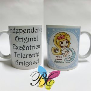 Caneca signo aquário