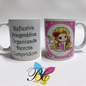 Caneca signo virgem