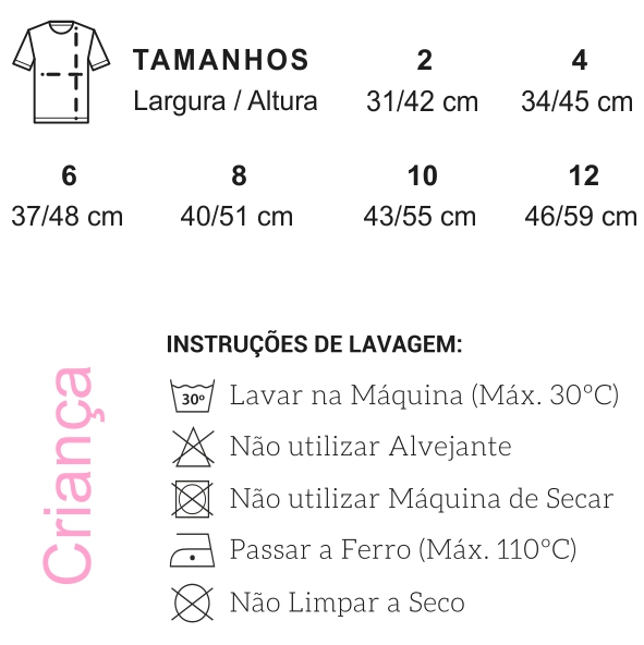 T-shirt unissexo/senhora/criança cor rosa (sem personalização) - Image 8