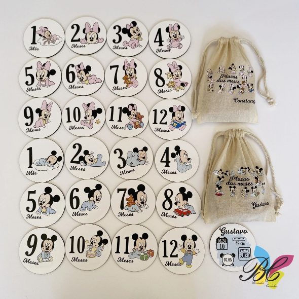 Placas dos meses do bebe - Image 7