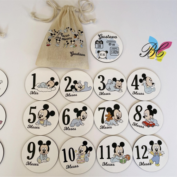 Placas dos meses do bebe - Image 8