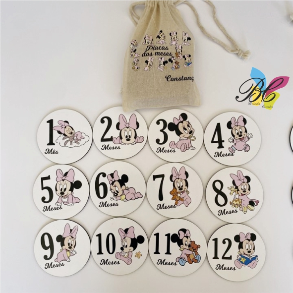 Placas dos meses do bebe - Image 9