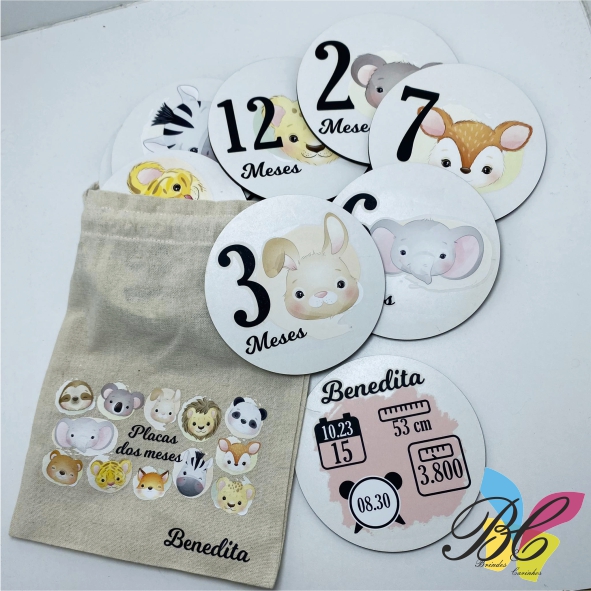 Placas dos meses do bebe - Image 3