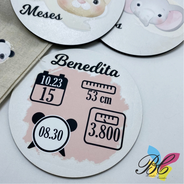 Placas dos meses do bebe - Image 6