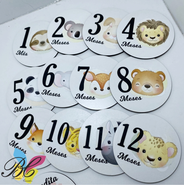 Placas dos meses do bebe - Image 4